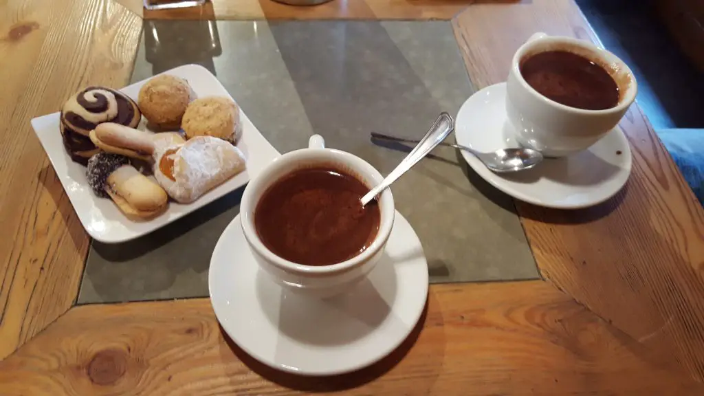 Dolomites Italy things to do - Have a coffee in Santa Caterina