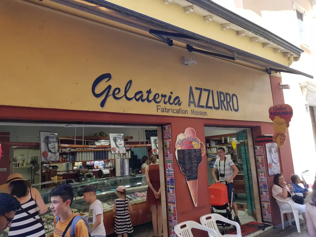 French Riviera things to do Things to see in Nice - Gelateria AZZURRO