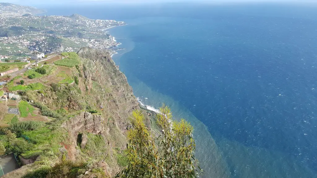 Travel Bucket List Ideas - Look down from Cabo Girão Skywalk in Madeira Portugal