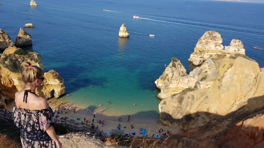 Travel Bucket List Ideas - Spend a day at Praia do Camilo Algarve Portugal
