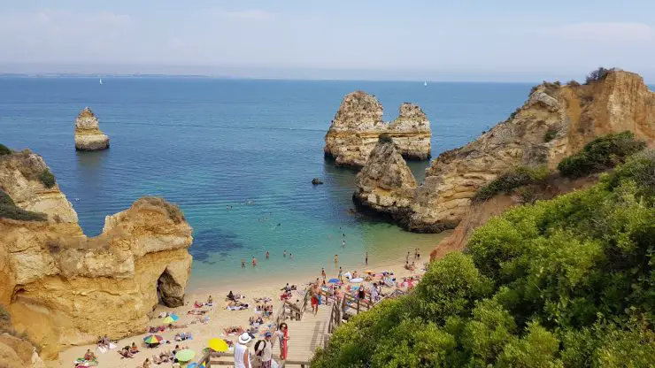 Travel Bucket List Ideas - Spend a day at Praia do Camilo Portugal