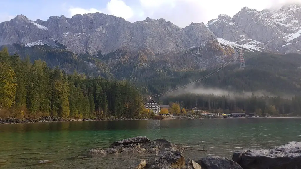 Eibsee Lake in Bavaria -hike around the lake -fabulous views