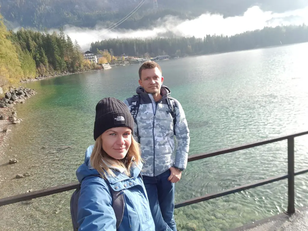 Eibsee Lake in Bavaria -hike around the lake -fabulous views Germany