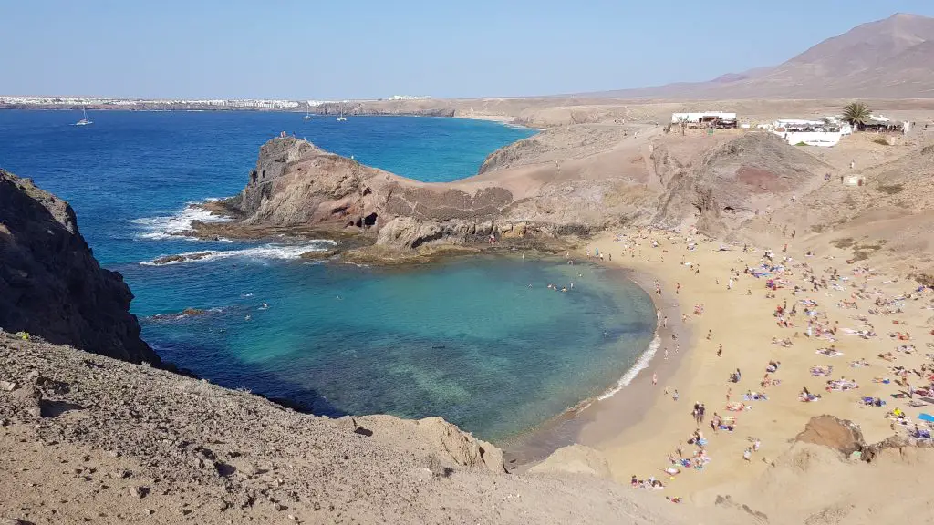 Lanzarote beach nudist