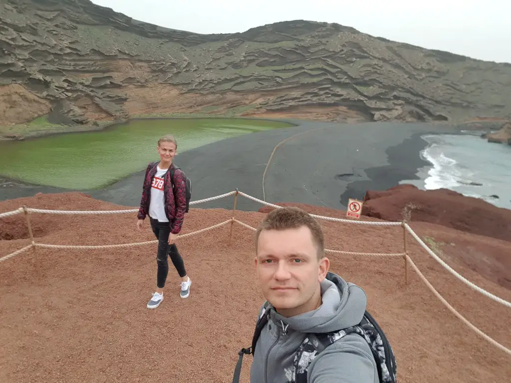 Things to do in Lanzarote - Charco de Los Clicos - Green Lagoon Spain