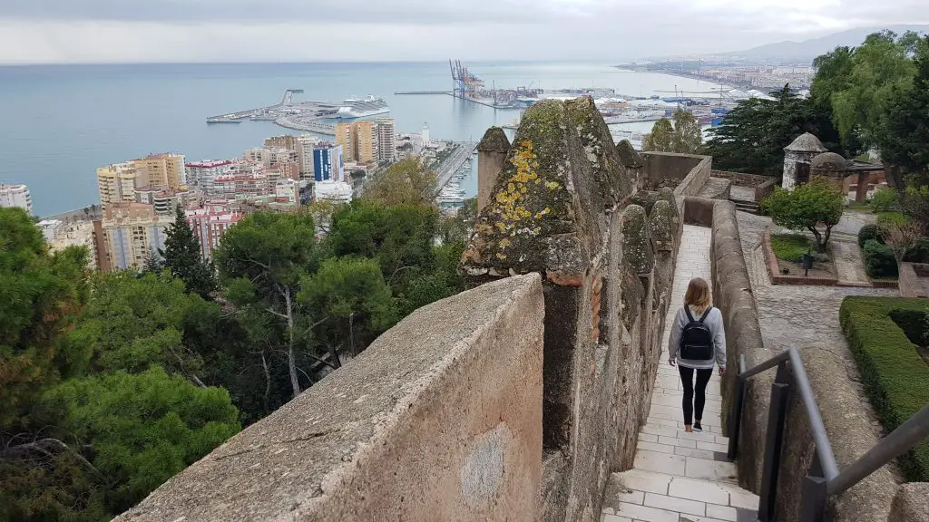 Things to do in Malaga Spain - Castillo Gibralfaro