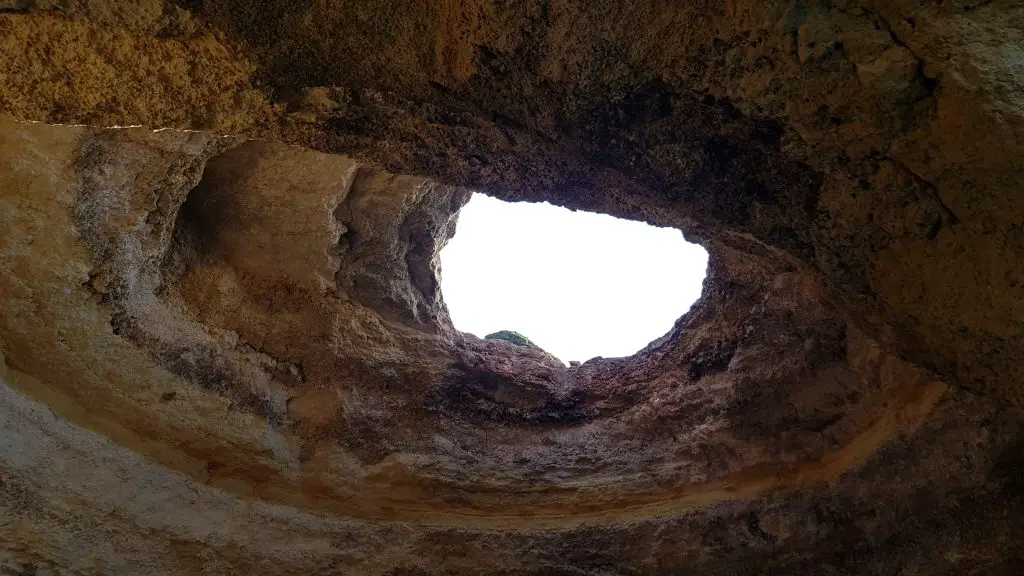 What is Benagil Sea Cave in Algarve Portugal