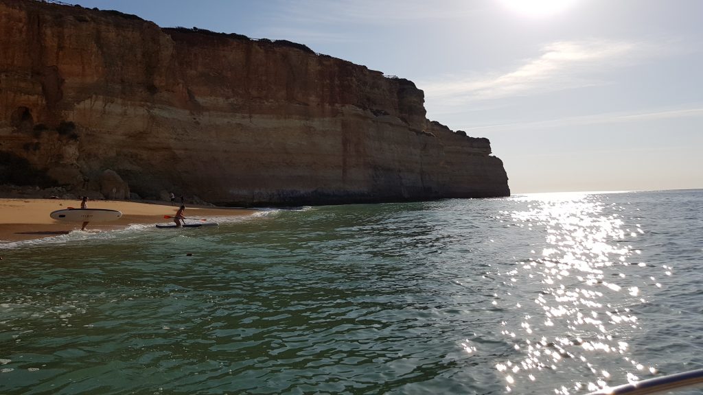 how to get to Benagil Cave - kayak - Paddleboard