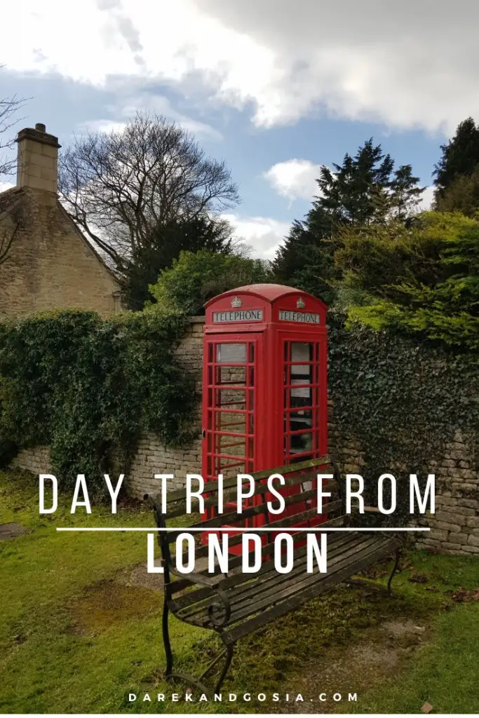 1 day trips from london