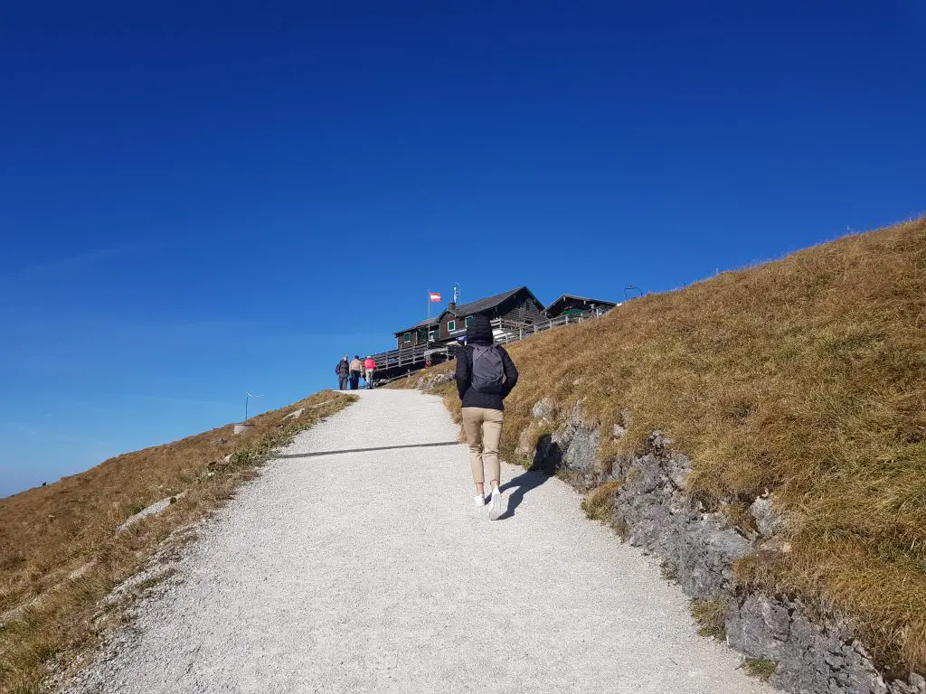 Hiking to Schafberg Mountain