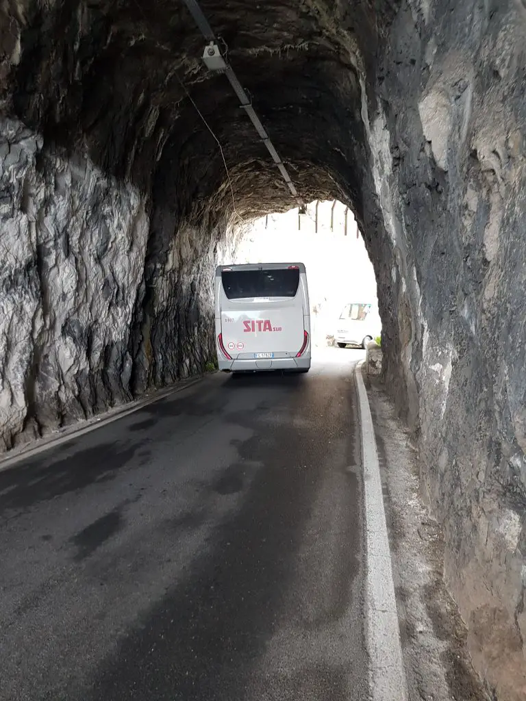 How do you get around the Amalfi Coast - SITA bus