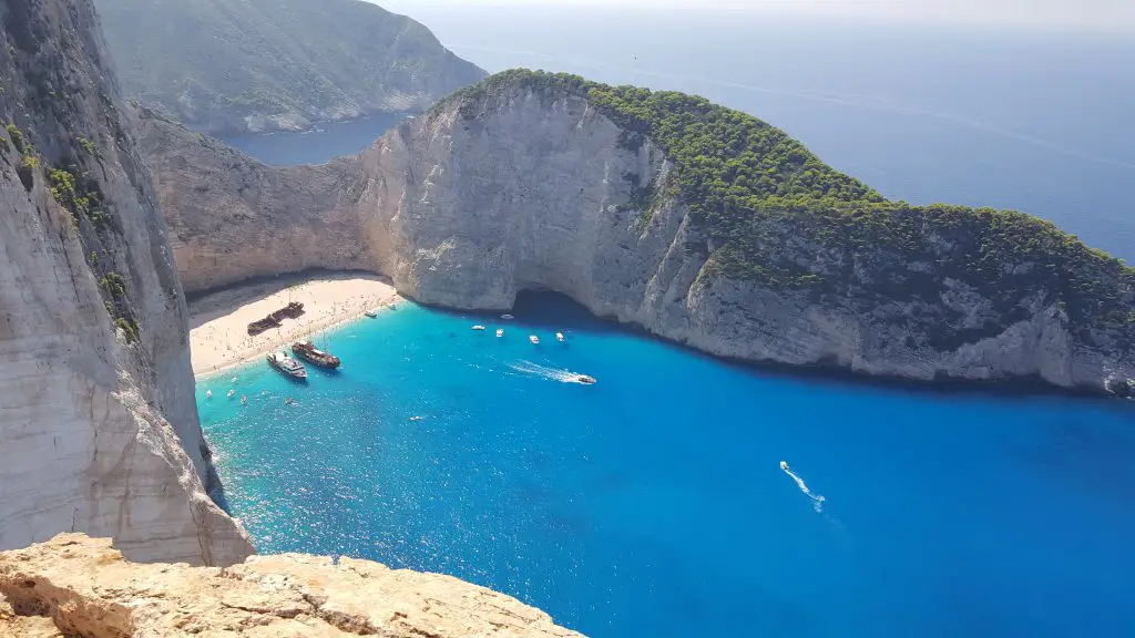 Zakynthos island in Europe