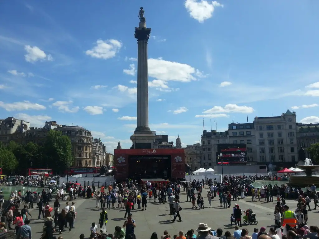 Best things to see in London in 1 day - Trafalgar Square