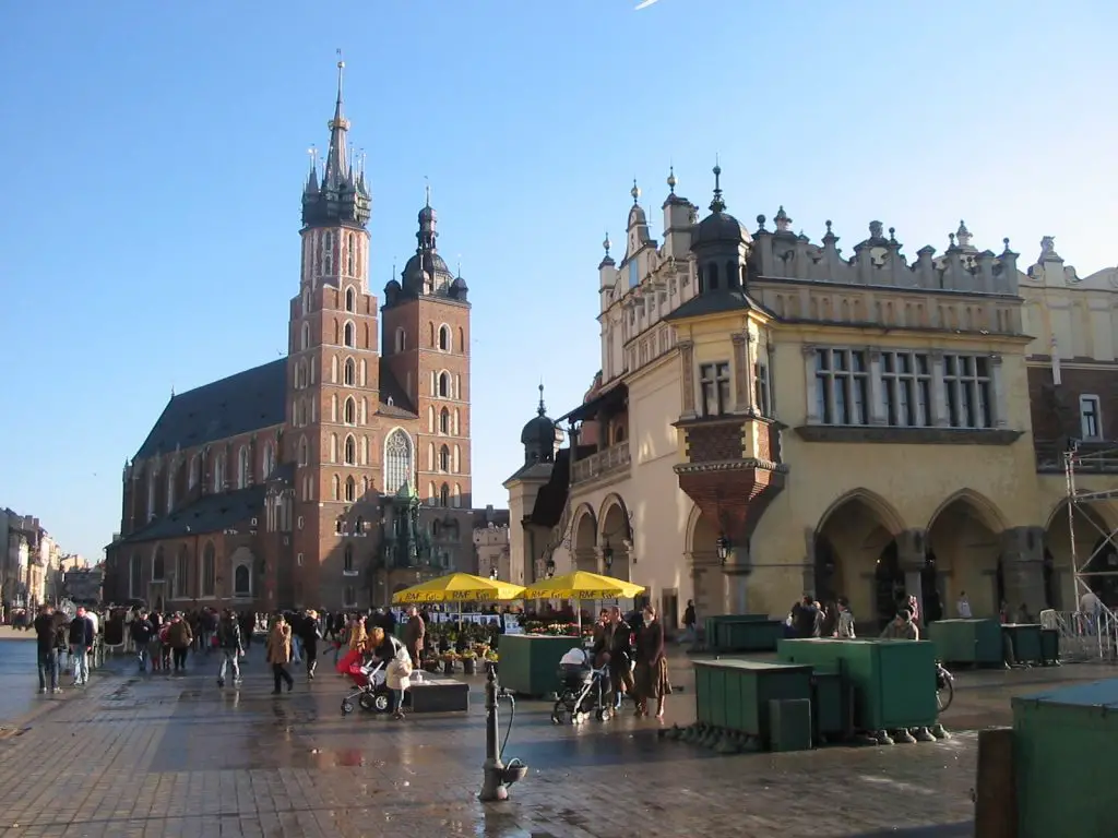 Romantic cities in Europe - Krakow