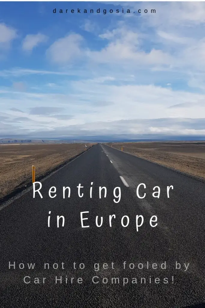 Renting a Car in Europe