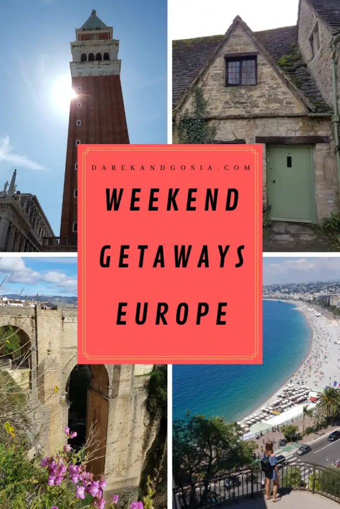 Best Weekend Getaways in Europe
