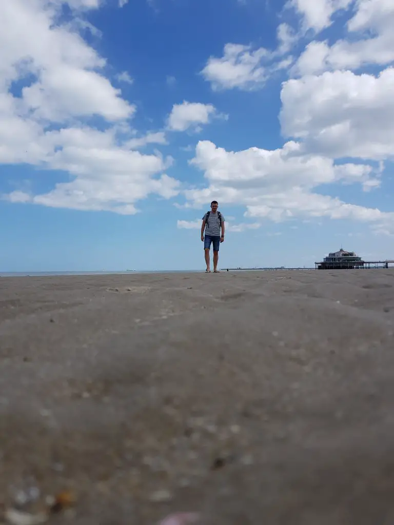 Blankenberge Beach near Bruges