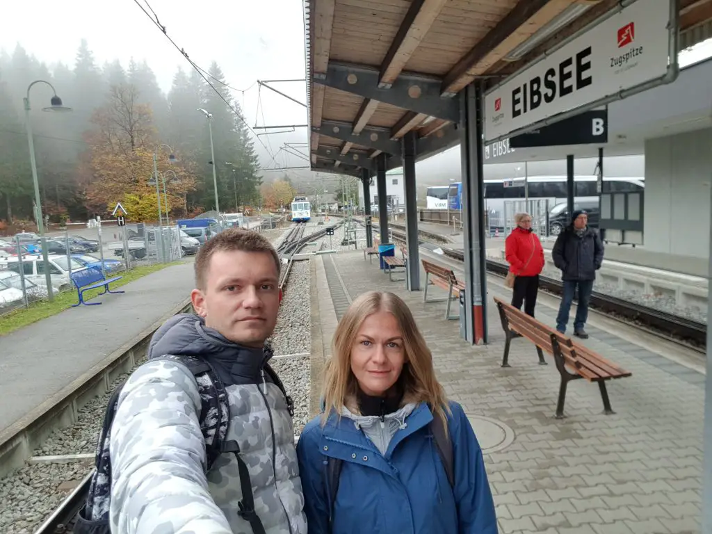 How do you get to the top of Zugspitze Eibsee