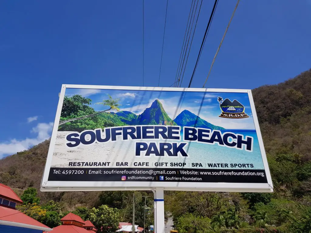 Soufrière beach park