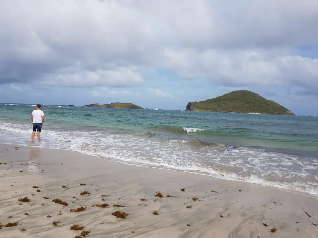 St Lucia Anse Des Sables Beach