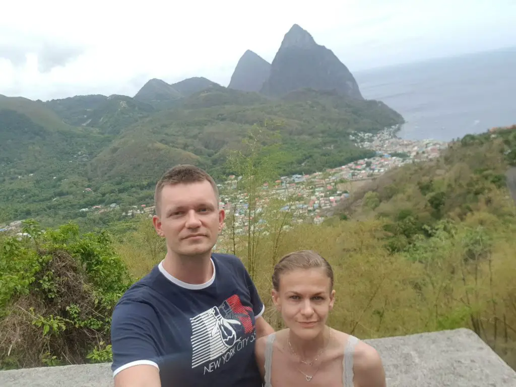 St Lucia Pitons