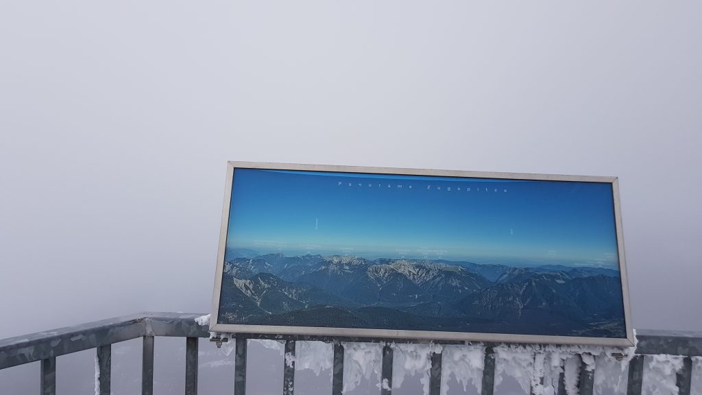 What countries can you see from Zugspitze