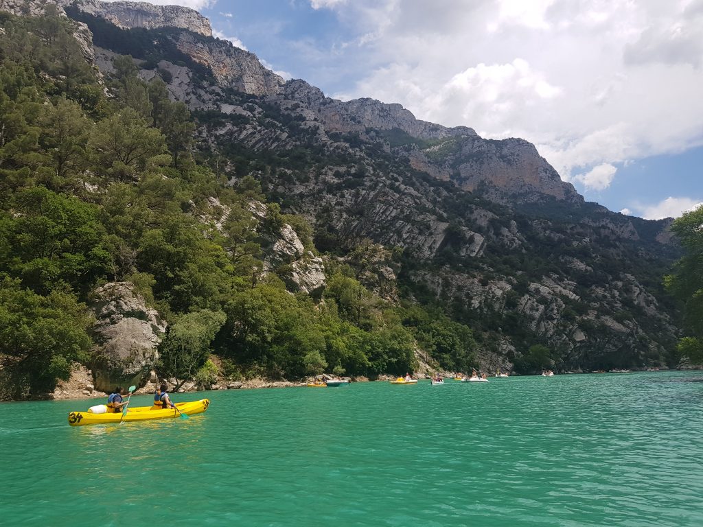 Gorges du Verdon kayak