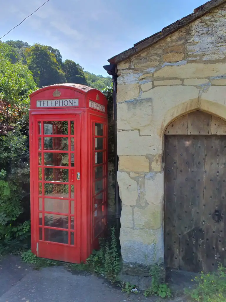 Castle Combe England village postcode and location