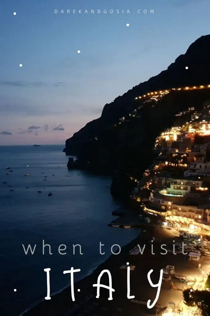 when to visit Italy