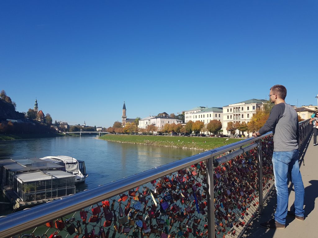 Love Locks Bridge Salzburg