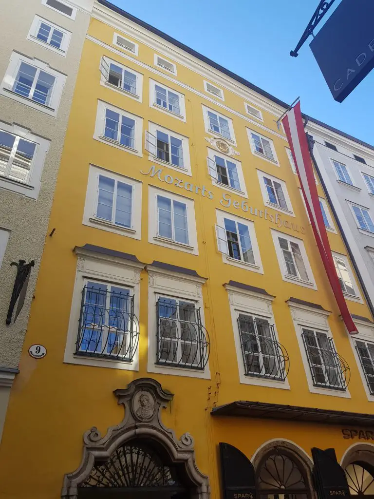 Mozart house Salzburg