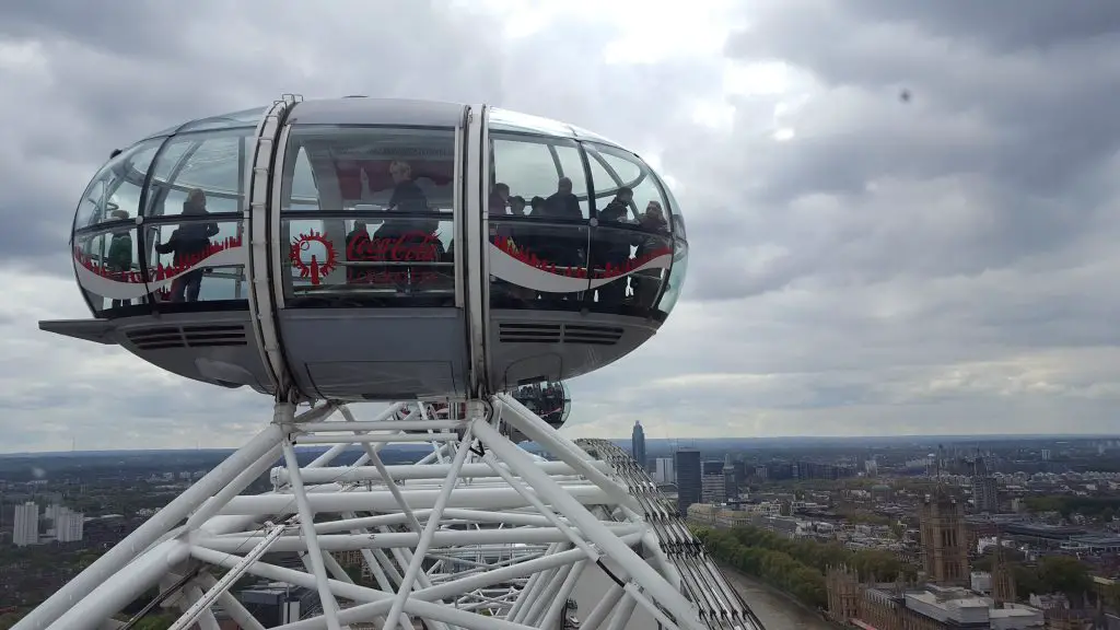 Romantic places in London - London Eye