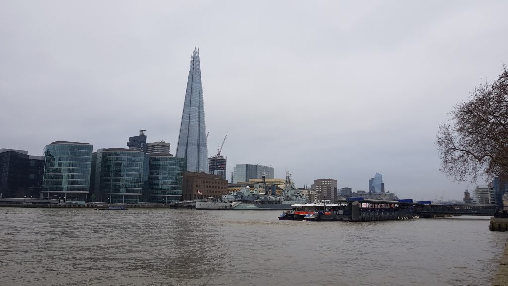 Landmarks in London - The Thames