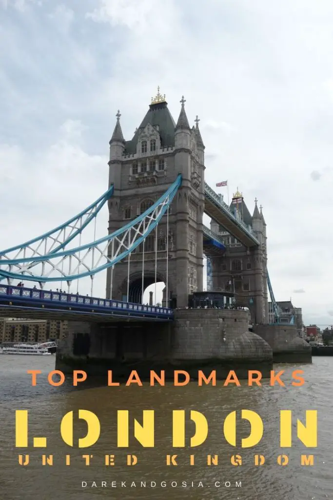 Famous landmarks in London