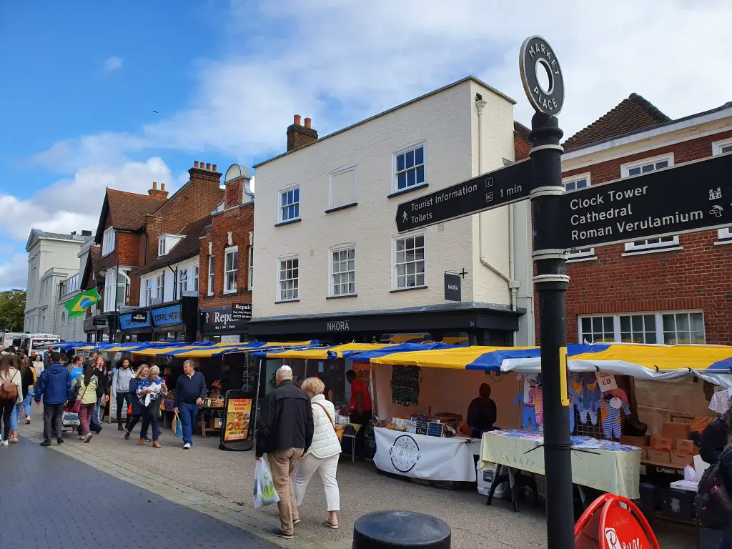 St. Albans things to see - Sunday market