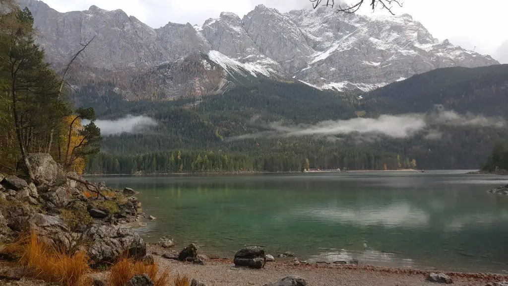 The Austrian Alps from Germany