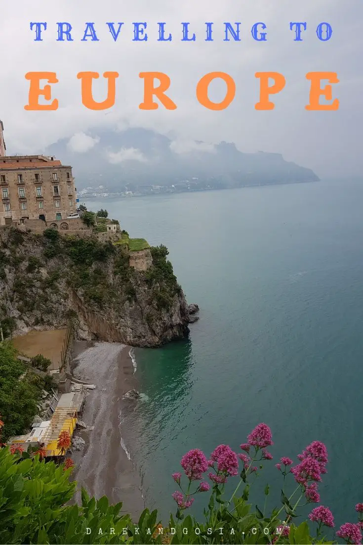 Tips for travelling to EUROPE for 1st time Visitors