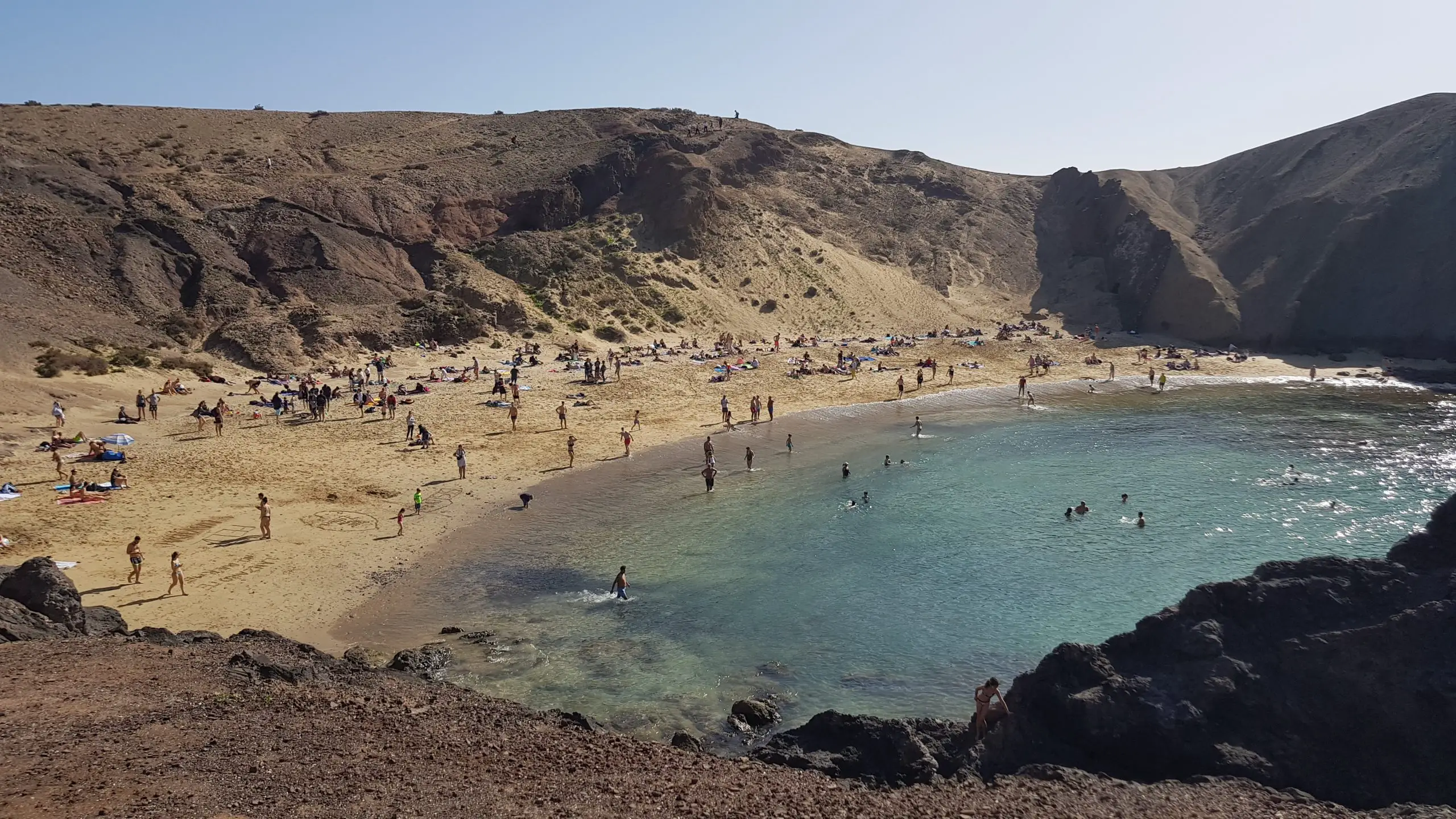 How to get to Papagayo Beach from Playa Blanca Lanzarote