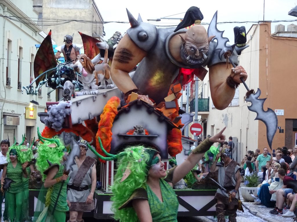 Palafrugell carnival - top tourist attraction in Spain