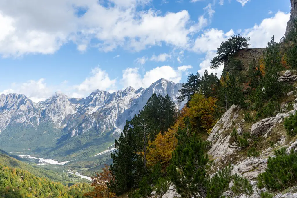 Theth to Valbona - best places to hike in europe