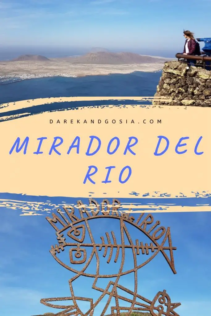 Mirador del Rio viewpoint in Lanzarote