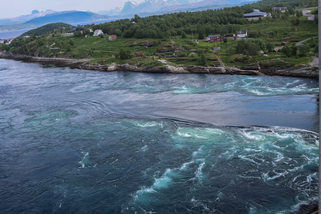 Natural wonders in Europe - Saltstraumen Maelstrom in Norway