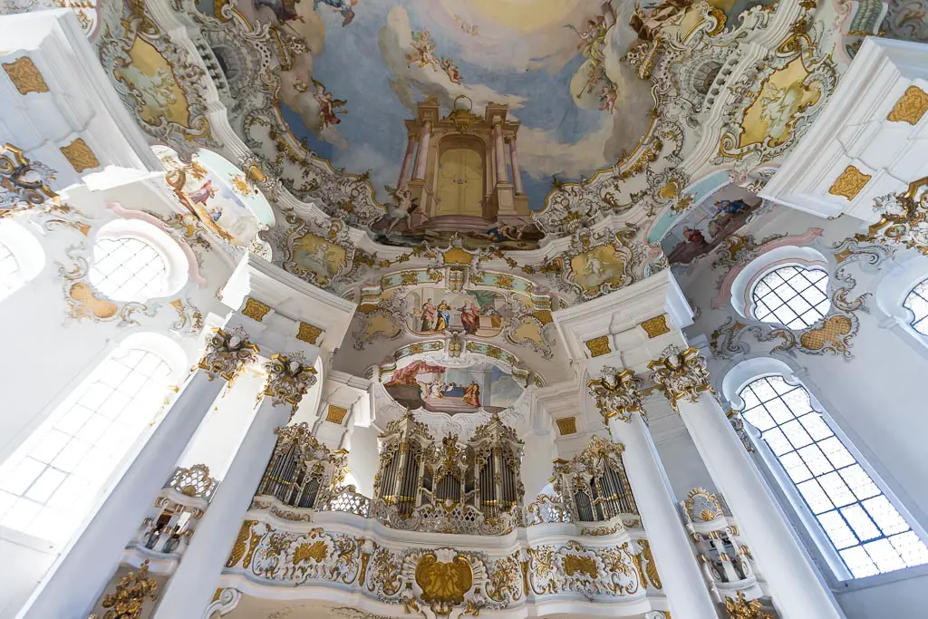 Churches of Europe - Pilgrimage Church of Wies - Steingaden, Germany