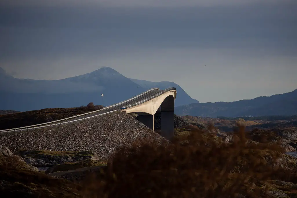 Famous bridges in Europe - Storseisundet Bridge - Norway