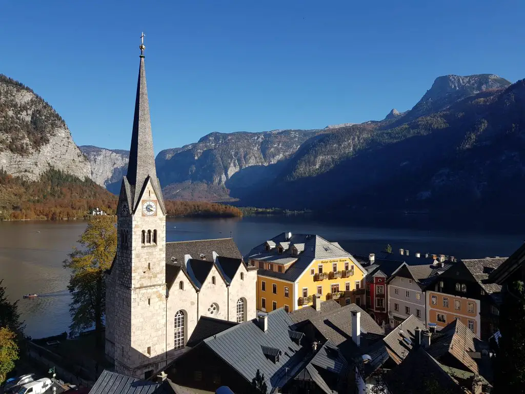 Famous churches in Europe - Lutheran Church - Hallstatt, Austria