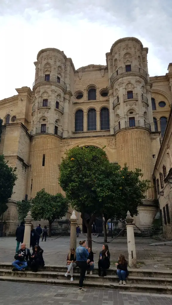 Famous churches in Europe - Malaga Cathedral - Malaga, Spain