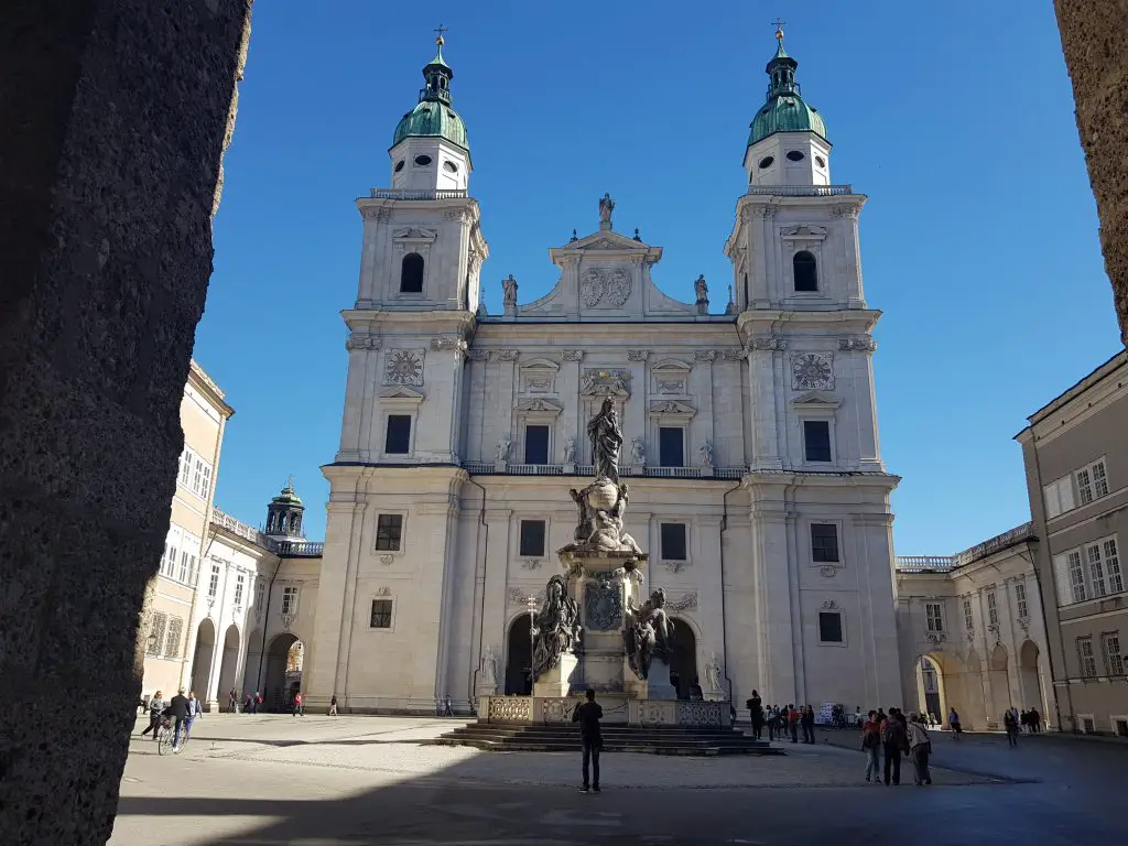 Famous churches in Europe - Salzburger Dom - Salzburg, Austria