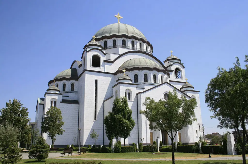 Most beautiful European churches - Temple of Saint Sava - Belgrade, Serbia