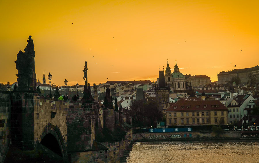 Most beautiful bridges in Europe - Charles Bridge - Prague, Czech Republic