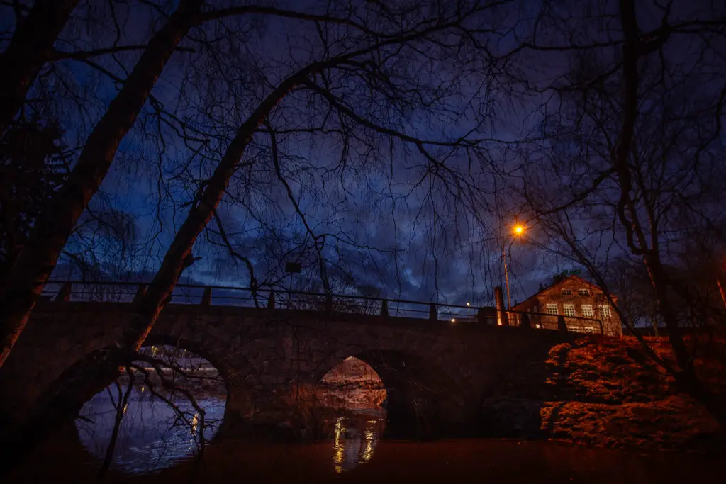 Most beautiful bridges in Europe - Hidden Bridge - between Helsinki and Vantaa, Finland